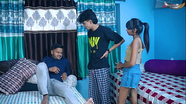 DESI VIRGIN GIRL HARDCORE FUCK WITH HER TWO FIREND'_S WHEN SHE WAS ALONE AT HOME FULL MOVIE (HINDI AUDIO)